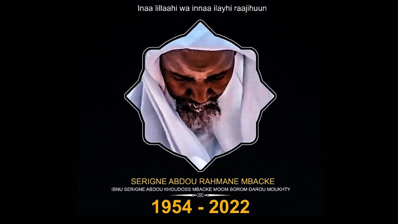Serigne abdou rahmane mbacke