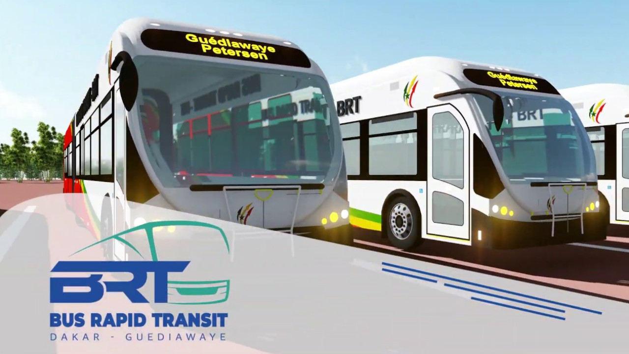 Brt-bus rapid transit senegal dakar