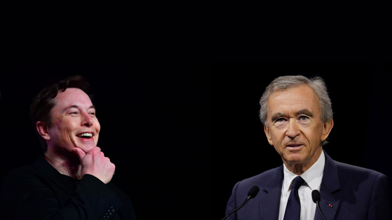 Elon musk-bernard arnault