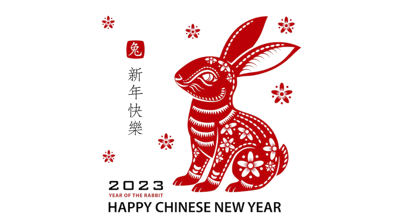 Nouvel an chinois-lapin