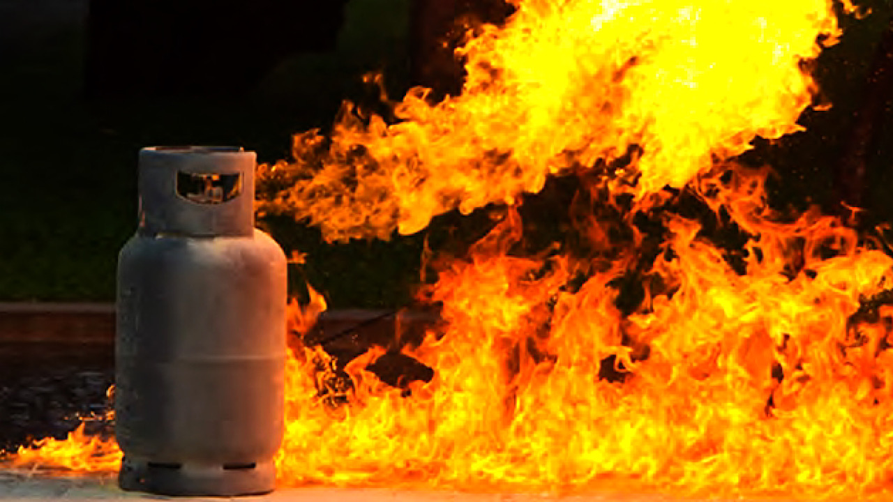 Explosion de gaz – flamme – incendie