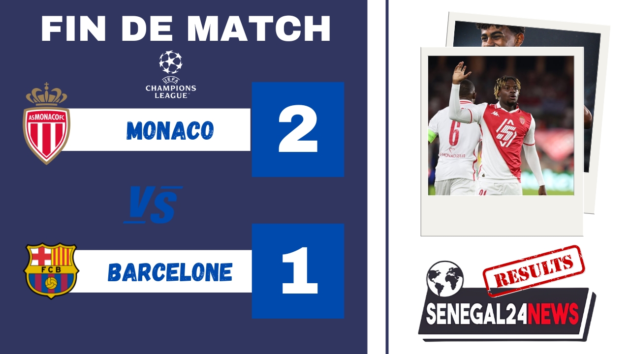 Champions league 2024 – monaco vs barcelone