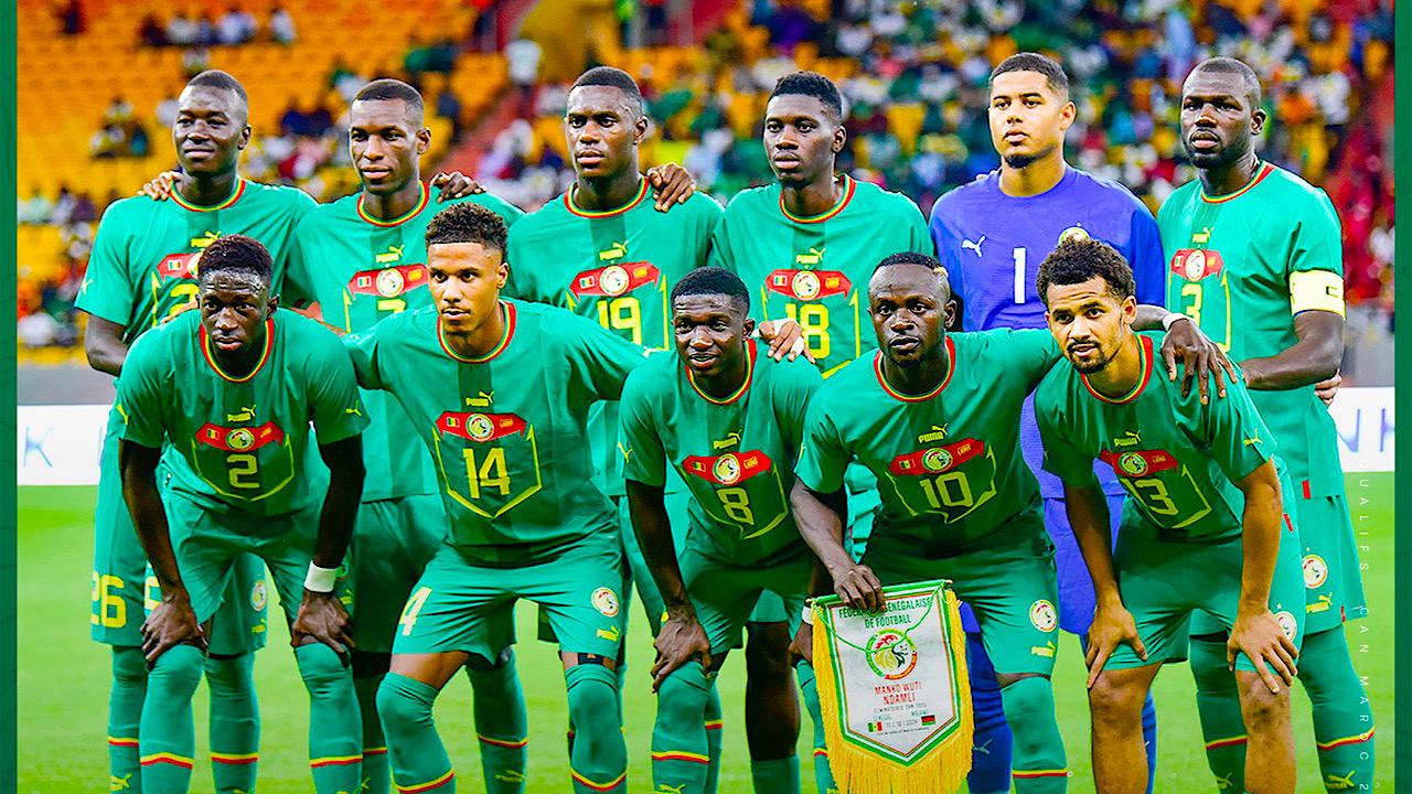 Equipe nationale a senegal – lion de la teranga