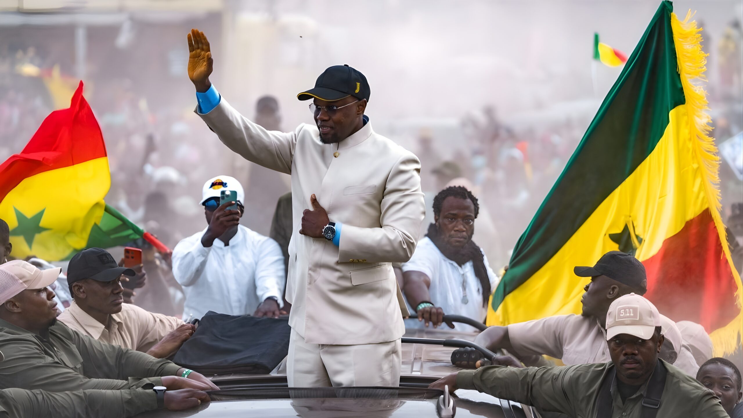 Ousmane sonko manifestation