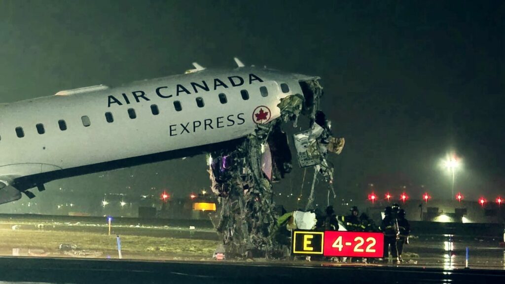 AIR CANADA - ACCIDENT