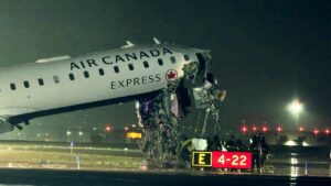 AIR CANADA - ACCIDENT