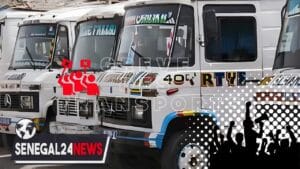 GREVE - NDIAGA NDIAYE - BUS - DAKAR - SENEGAL