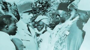 General Charles de Gaulle - Leopold Sedar Senghor - DAKAR - SENEGAL