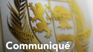 PRESIDENCE SENEGAL COMMUNIQUE