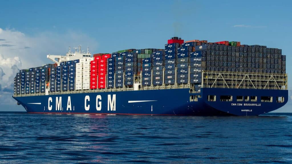 CMA CGM Navire Conteneurs
