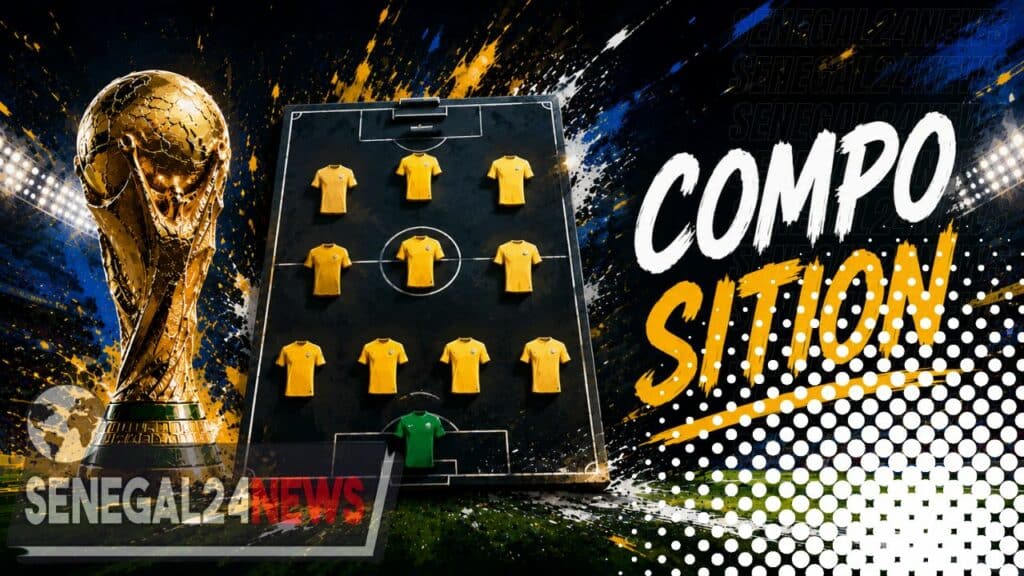 COMPOSITION - COUPE DU MONDE FOOTBALL