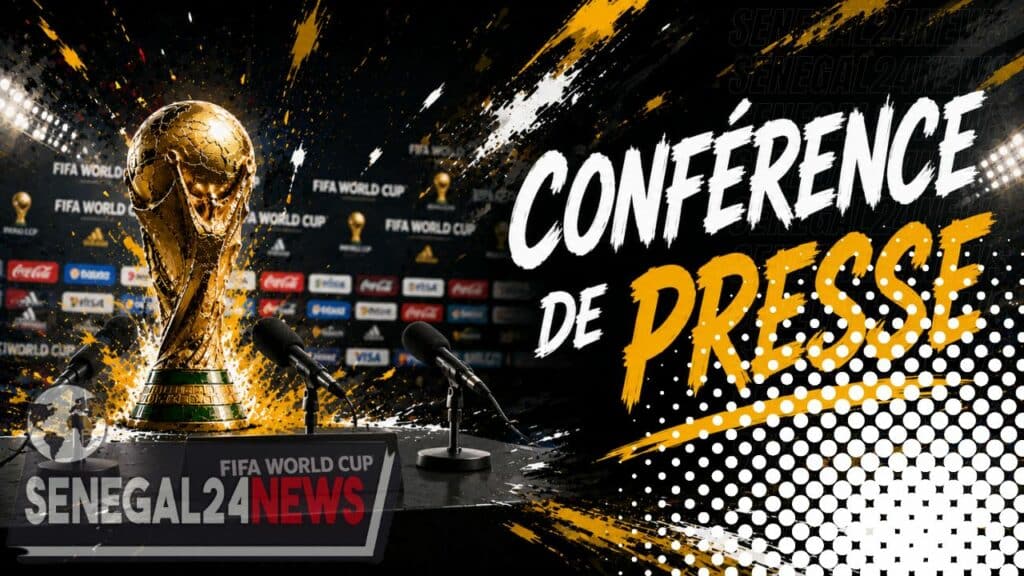 CONFERENCE DE PRESSE - COUPE DU MONDE FOOTBALL
