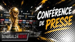 CONFERENCE DE PRESSE - COUPE DU MONDE FOOTBALL