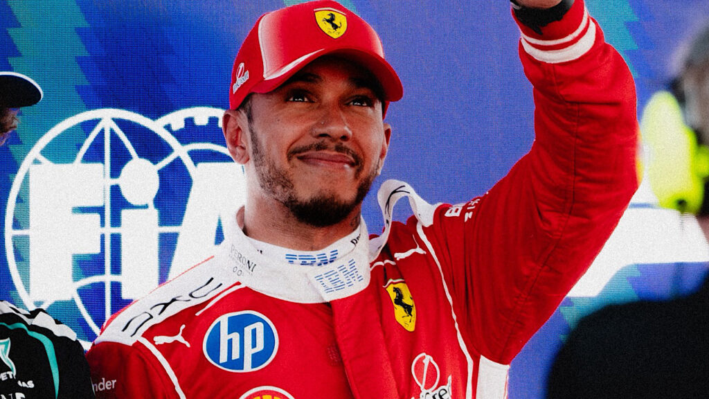 LEWIS HAMILTON - F1 FERRARI