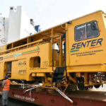 Transport ferroviaire : réception officielle d&rsquo;une bourreuse, un engin de maintenance stratégique acquis par l&rsquo;État du Sénégal à travers la SEN-TER.