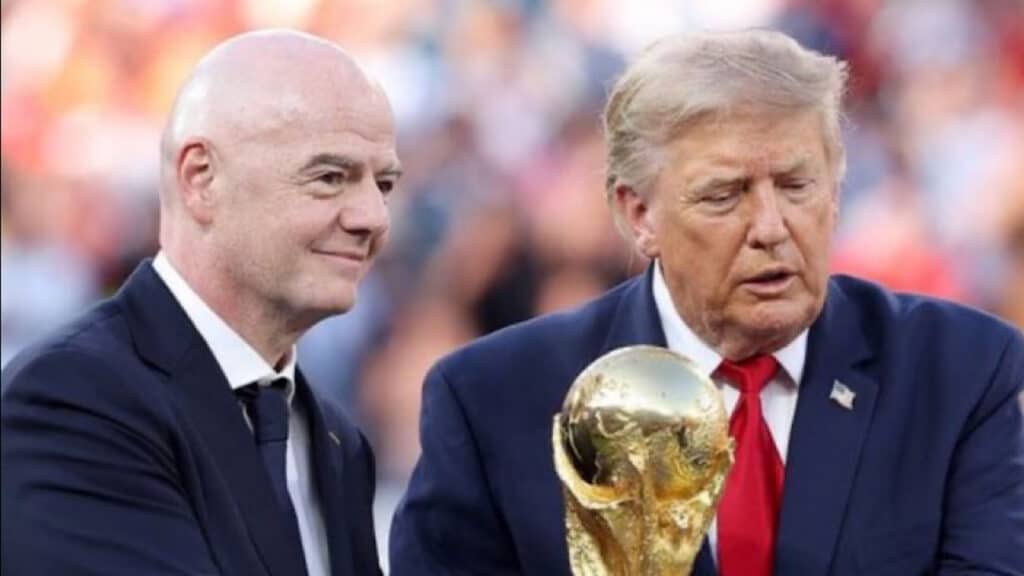Gianni Infantino - Donald Trump