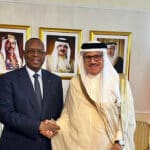Macky Sall adresse ses remerciements sur le réseau social X suite à son audience avec le ministre bahreïnien des Affaires étrangères.