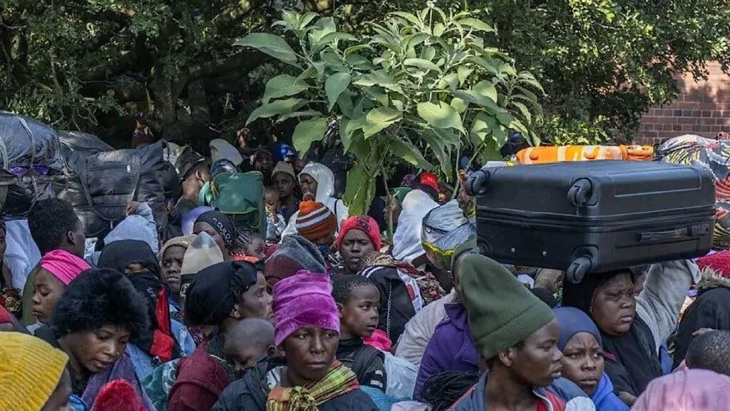 MIGRANTS AFRICAINS - AFRIQUE DU SUD