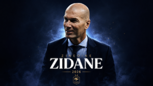 ZINEDINE ZIDANE - ENTRAINEUR EQUIPE DE FRANCE DE FOOTBALL