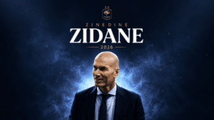 ZINEDINE ZIDANE - ENTRAINEUR EQUIPE DE FRANCE DE FOOTBALL SPORT