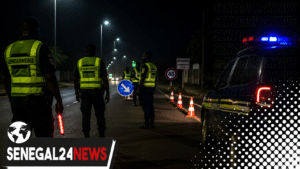 PATROUILLE GENDARMERIE NUIT - SENEGAL