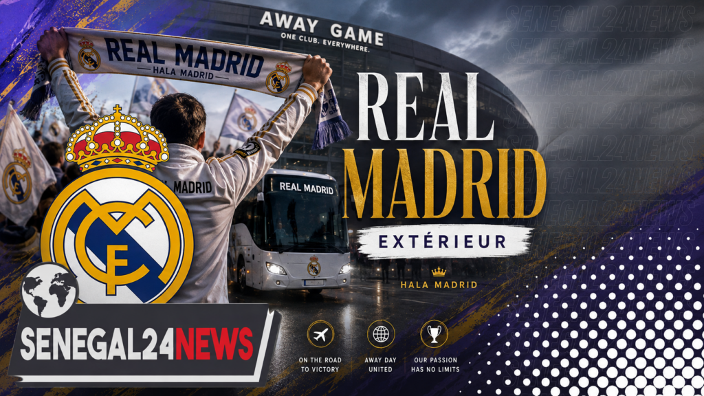 REAL MADRID - Equipe - Exterieur - Saison 2025-2026