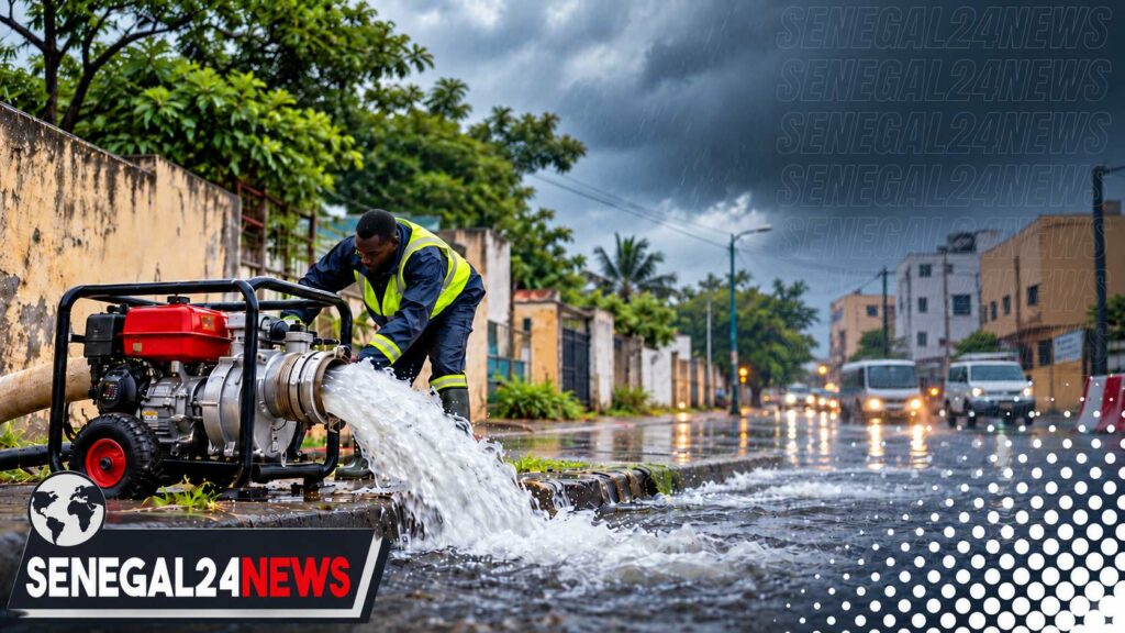 MOTOPOMPE INONDATION - SENEGAL